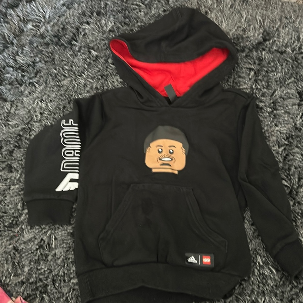 adidas x Lego collab kids hoodie
